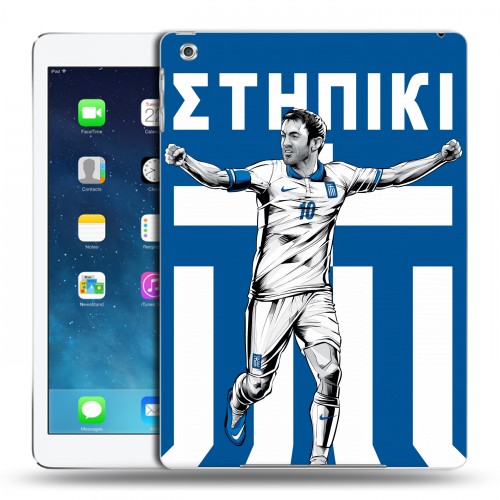 Дизайнерский пластиковый чехол для Ipad (2017) Флаг Греции