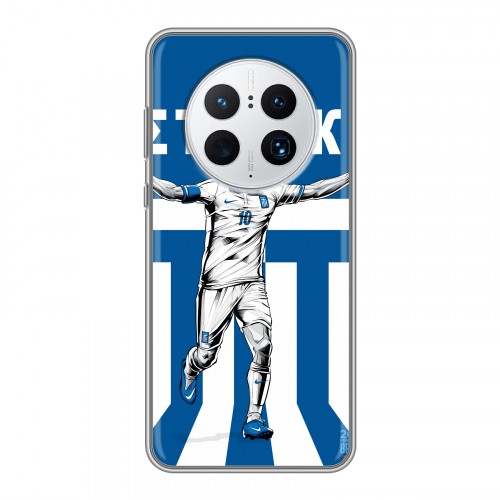 Дизайнерский пластиковый чехол для Huawei Mate 50 Pro Флаг Греции