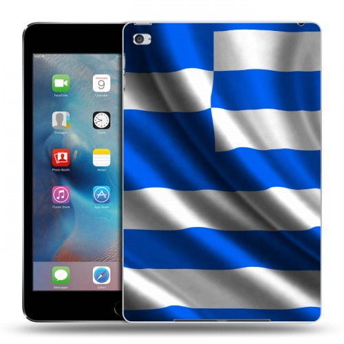 Дизайнерский пластиковый чехол для Ipad Mini 4 Флаг Греции