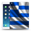 Дизайнерский силиконовый чехол для Ipad (2017) Флаг Греции