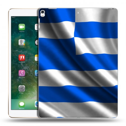 Дизайнерский пластиковый чехол для Ipad Pro 12.9 (2017) Флаг Греции