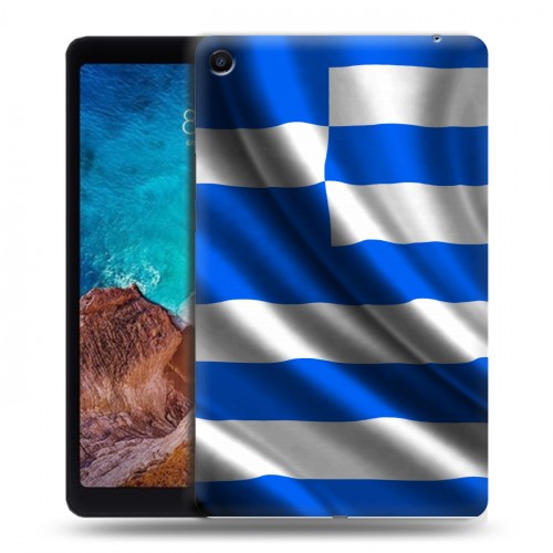 Дизайнерский силиконовый чехол для Xiaomi Mi Pad 4 Plus Флаг Греции
