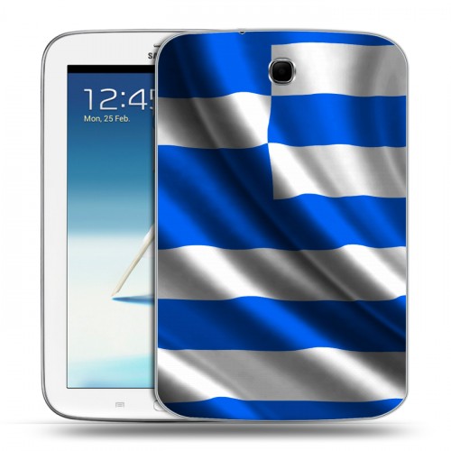 Дизайнерский силиконовый чехол для Samsung Galaxy Note 8.0 Флаг Греции