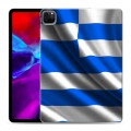 Дизайнерский силиконовый чехол для Ipad Pro 11 (2020) Флаг Греции