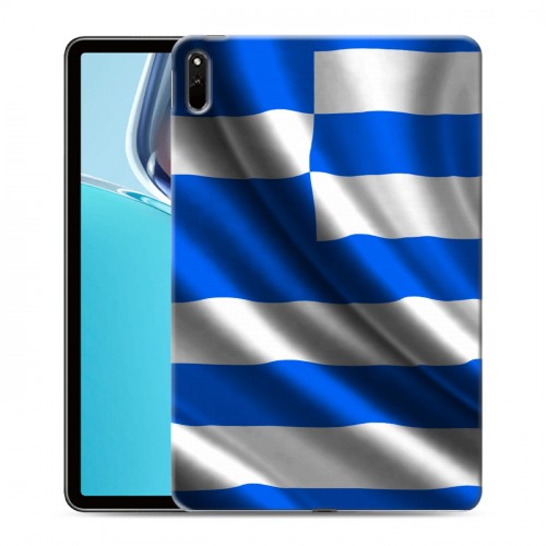 Дизайнерский силиконовый чехол для Huawei MatePad 11 (2021) Флаг Греции