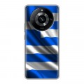 Дизайнерский пластиковый чехол для Realme 11 Pro Флаг Греции