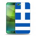 Дизайнерский силиконовый чехол для Elephone S7 Флаг Греции
