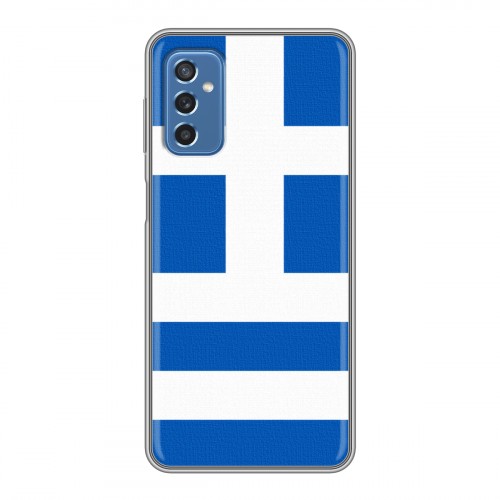 Дизайнерский силиконовый чехол для Samsung Galaxy M52 5G Флаг Греции