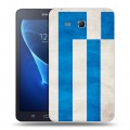 Дизайнерский силиконовый чехол для Samsung Galaxy Tab A 7 (2016) Флаг Греции
