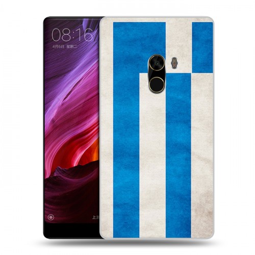 Дизайнерский пластиковый чехол для Xiaomi Mi Mix Флаг Греции