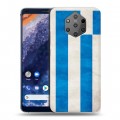 Дизайнерский силиконовый чехол для Nokia 9 PureView Флаг Греции