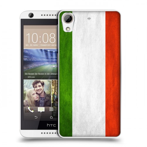 Дизайнерский пластиковый чехол для HTC Desire 626 Флаг Италии