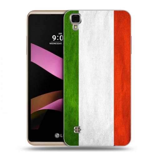 Дизайнерский силиконовый чехол для LG X Style Флаг Италии