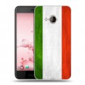 Дизайнерский силиконовый чехол для HTC U Play Флаг Италии