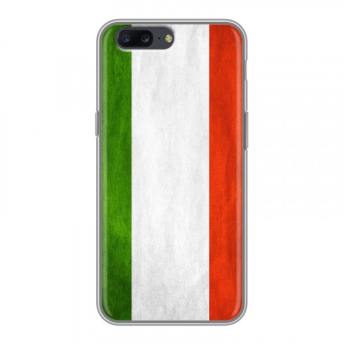 Дизайнерский пластиковый чехол для OnePlus 5 Флаг Италии