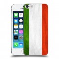 Дизайнерский пластиковый чехол для Iphone 5s Флаг Италии