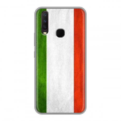 Дизайнерский силиконовый чехол для Vivo Y17 Флаг Италии