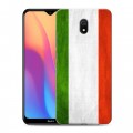 Дизайнерский силиконовый с усиленными углами чехол для Xiaomi RedMi 8A Флаг Италии