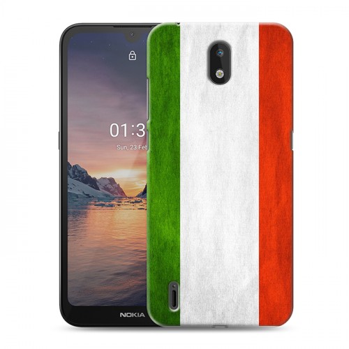 Дизайнерский силиконовый чехол для Nokia 1.3 Флаг Италии