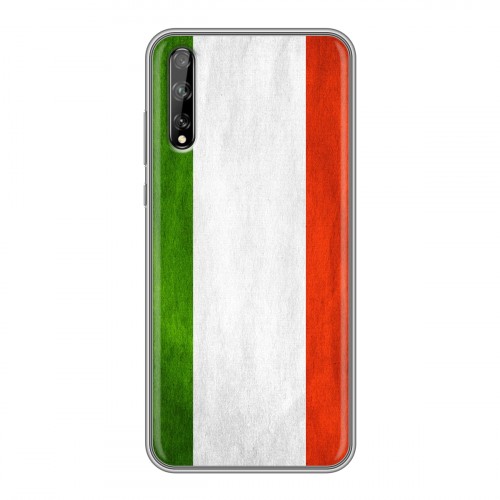 Дизайнерский силиконовый чехол для Huawei Y8p Флаг Италии