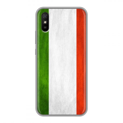 Дизайнерский силиконовый чехол для Xiaomi RedMi 9A Флаг Италии