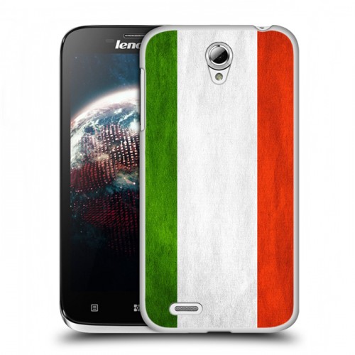Дизайнерский пластиковый чехол для Lenovo A859 Ideaphone Флаг Италии