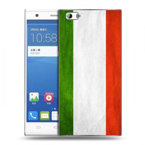 Дизайнерский пластиковый чехол для ZTE Star 1 Флаг Италии