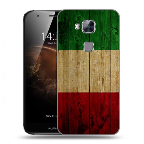 Дизайнерский силиконовый чехол для Huawei G8 Флаг Италии