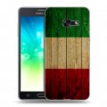 Дизайнерский силиконовый с усиленными углами чехол для Samsung Galaxy A3 (2017) Флаг Италии