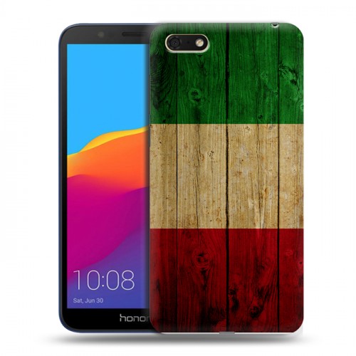 Дизайнерский пластиковый чехол для Huawei Honor 7A Флаг Италии