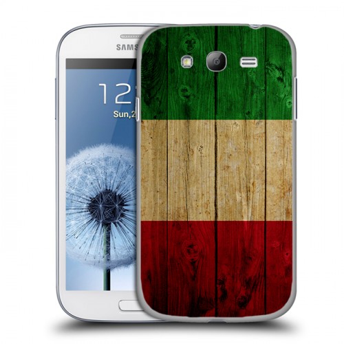 Дизайнерский пластиковый чехол для Samsung Galaxy Grand Флаг Италии