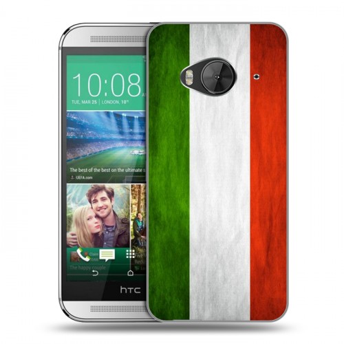 Дизайнерский силиконовый чехол для HTC One ME Флаг Италии