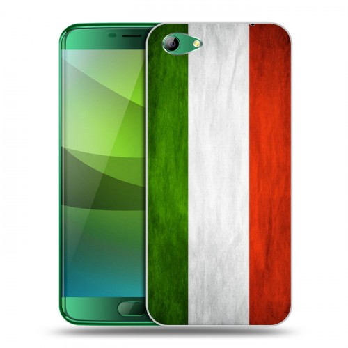 Дизайнерский силиконовый чехол для Elephone S7 Флаг Италии
