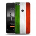 Дизайнерский силиконовый чехол для Alcatel Idol 5S Флаг Италии