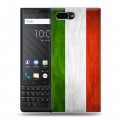 Дизайнерский пластиковый чехол для BlackBerry KEY2 Флаг Италии