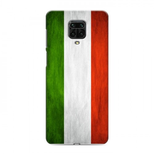 Дизайнерский силиконовый чехол для Xiaomi Redmi Note 9 Pro Флаг Италии