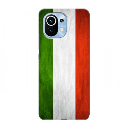 Дизайнерский пластиковый чехол для Xiaomi Mi 11 Флаг Италии