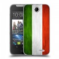 Дизайнерский силиконовый чехол для HTC Desire 310 Флаг Италии