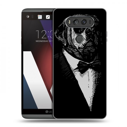 Дизайнерский пластиковый чехол для LG V20 Хищные джентльмены