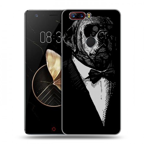 Дизайнерский пластиковый чехол для ZTE Nubia Z17 Хищные джентльмены