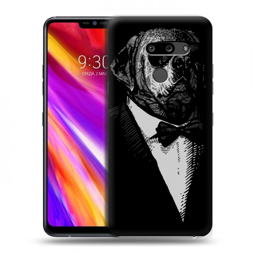 Дизайнерский пластиковый чехол для LG G8 ThinQ Хищные джентльмены