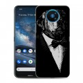 Дизайнерский силиконовый чехол для Nokia 8.3 Хищные джентльмены