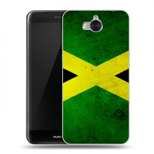 Дизайнерский пластиковый чехол для Huawei Y5 (2017) Флаг Ямайки
