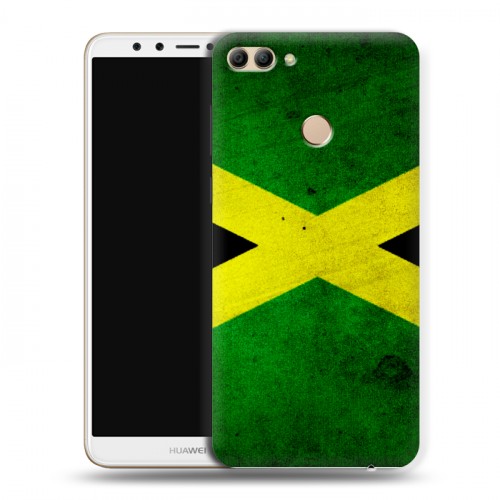 Дизайнерский пластиковый чехол для Huawei Y9 (2018) Флаг Ямайки