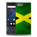 Дизайнерский пластиковый чехол для BlackBerry KEY2 LE Флаг Ямайки