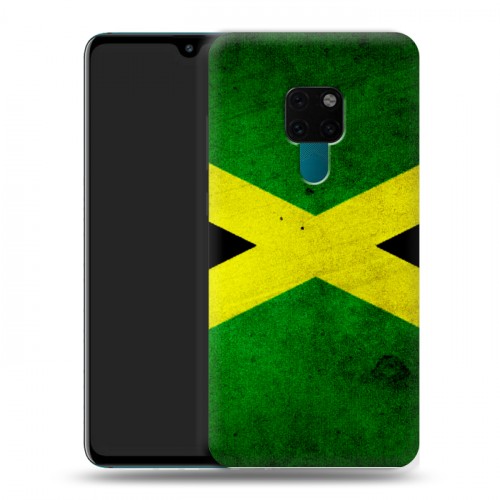 Дизайнерский пластиковый чехол для Huawei Mate 20 Флаг Ямайки