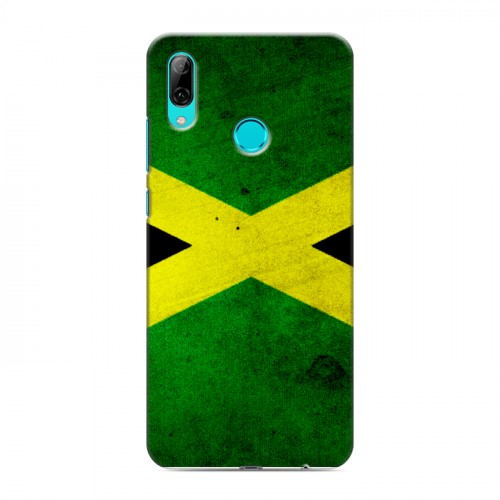 Дизайнерский пластиковый чехол для Huawei P Smart (2019) Флаг Ямайки