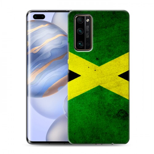 Дизайнерский силиконовый чехол для Huawei Honor 30 Pro Флаг Ямайки