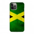 Дизайнерский силиконовый чехол для Iphone 12 Pro Max Флаг Ямайки