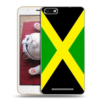 Дизайнерский силиконовый чехол для BQ Strike Флаг Ямайки (на заказ)